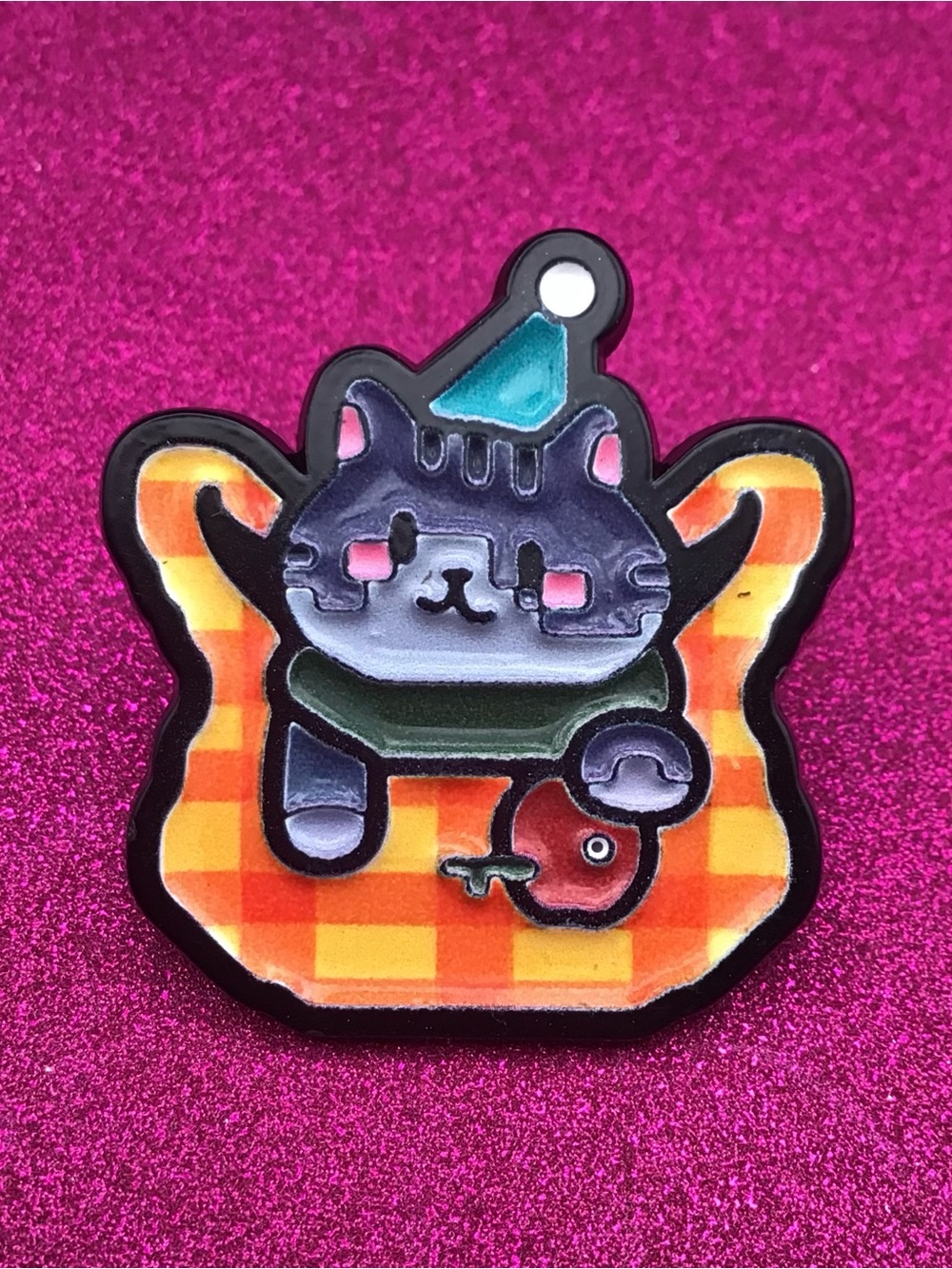Cat Bag 2 Enamel Pin